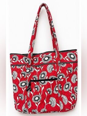 Vera Bradley tote - 2011 retired pattern “Deco Daisy”